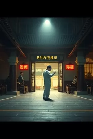 悬疑剧《深井之下》的矿井升降机封面