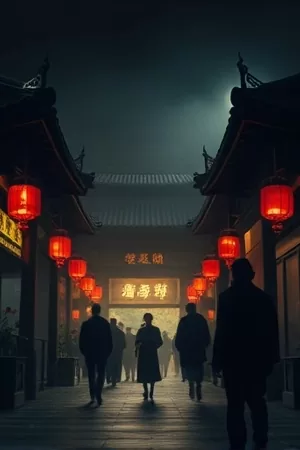悬疑剧《雾港黎明》的码头夜雾场景封面